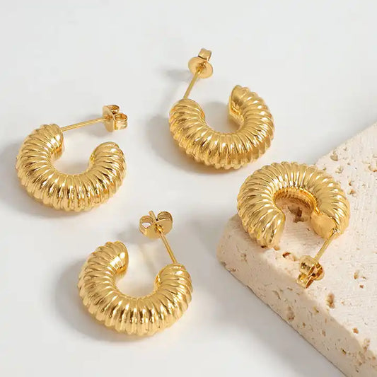 Croissant Earrings